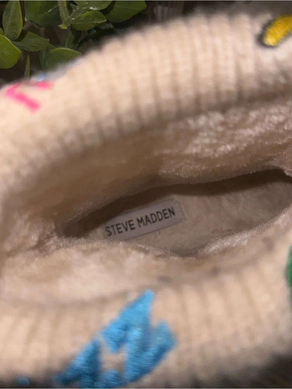 Steve Madden cream knit